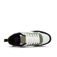 Kappa Logo Manis Jungen Sneakers Weiß/Grün/Schwarz Ansicht 4