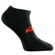 X3 Paires de Chaussettes Noir/Orange Homme KTM 1CHLCX3NR vue 2