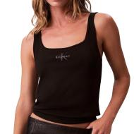 Débardeur Noir Femme Calvin Klein Jeans Monogram