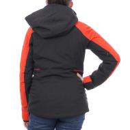 Veste Ski Noir/Orange Femme RIDGE 2.0 vue 2