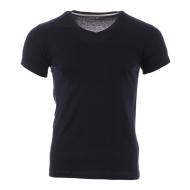 T-shirt Marine Homme Schott V Neck Basic pas cher