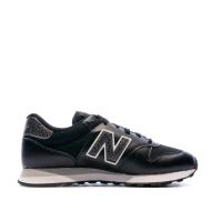 Baskets Noir/Blanche Femme New Balance 500 vue 2