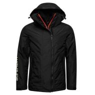 Veste Noire Homme Superdry Hooded vue 2