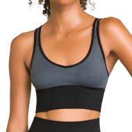 Brassière Grise femme Dim Sport D08FK pas cher