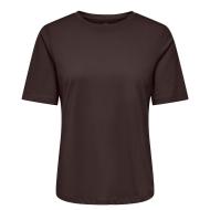 T-Shirt Marron Foncé Femme Only Happy pas cher