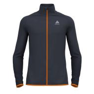 Veste de Running Gris/Orange Homme Odlo Zeroweight pas cher