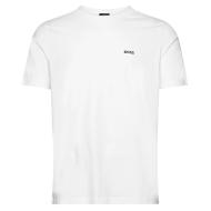T-Shirt Blanc Homme Hugo Boss Tee pas cher