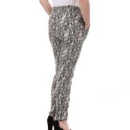 Pantalon Blanc/Noir Imprimé Femme Vero Moda Easy vue 2