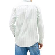 Chemise Vert/Beige Homme Tommy Hilfiger Tjm Reg Stripe vue 2