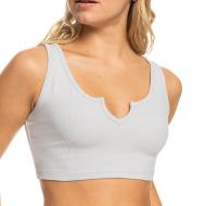 Crop top Gris Femme Roxy Kelia pas cher