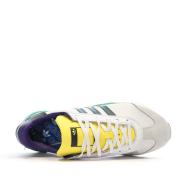Baskets Blanches/Jaune Homme Adidas Country vue 4