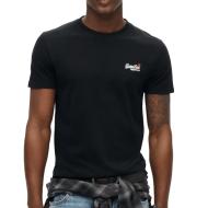 T-Shirt Noir Homme Superdry Essential