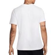 T-shirt Blanc Homme Nike Sportswear Club vue 2