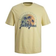 T-shirt Jaune Homme Jack & Jones Summer