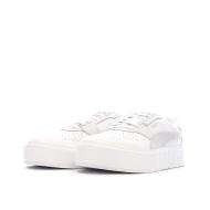 Baskets Blanches/Grises Femme Puma Cali vue 6