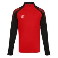 Sweat Noir/Rouge Homme Umbro Chal