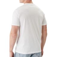 Weißes Herren-T-Shirt von Calvin Klein Jeans – Großhandel Ansicht 2