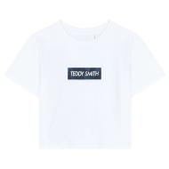 T-shirt Blanc Femme Teddy Smith Supalm