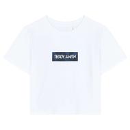 T-shirt Blanc Femme Teddy Smith Supalm pas cher