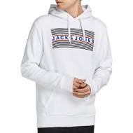 Sweat à capuche Blanc Homme Jack & Jones Corp Logo