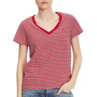 Levi's Perfect Vneck Women's Red T-Shirt affordable