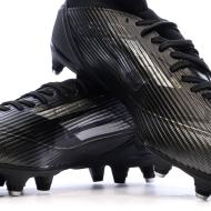Chaussures de Foot Noires Adidas F50 League Mid SG vue 7