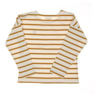 T-shirt Jaune à Rayures Enfant EOM Elorisa vue 2