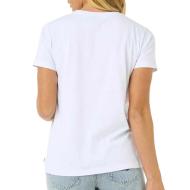 Weißes T-Shirt für Frauen Rip Curl Crystal Standard Ansicht 2