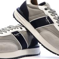 Gris Hombre Zapatillas Pepe jeans Buster Club ver 7