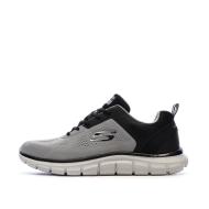 Baskets Grise Homme Skechers Track - Broader pas cher