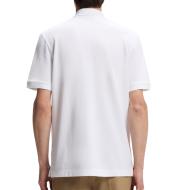 Polo Blanc Homme Hugo Boss Pallas vue 2