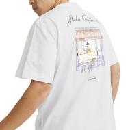 T-shirt Blanc Homme Jack & Jones Lington vue 2