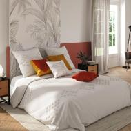 Parure de Lit Beige Atmosphera Vilma 260x240 pas cher