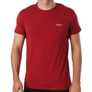 T-Shirt Bordeaux Homme Pepe jeans Original