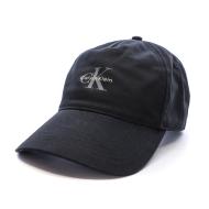 Casquette Noire Homme Calvin Klein Jeans Monologo Printed pas cher