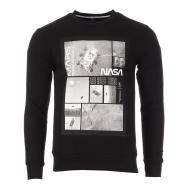 Sweat Noir Homme Nasa MARS06S pas cher