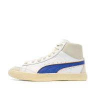Baskets Blanches Homme Puma Clyde Mid pas cher
