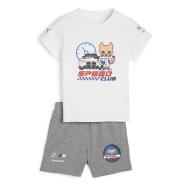 Ensemble Gris/Blanc Garçon Puma Toddler pas cher