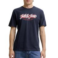 T-Shirt Marine Homme Jack & Jones Hurban