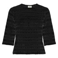 T-shirt en Maille Noir Femme JDY Elly pas cher