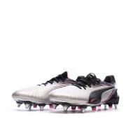Chaussures de Foot Gris/Noir Homme Puma King Ultimate MxSG vue 6