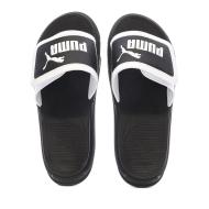 Claquettes Blanche/Noire Homme Puma Softridepro vue 3