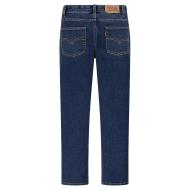 Jean Slim Bleu Brut Garçon Levi's 8EC760 vue 2