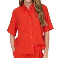 Chemise Rouge Femme Jdy Hazel pas cher