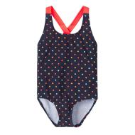 Maillot de bain 1 pièce Bleu à pois Fille Name It Zamara pas cher