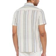 Chemise Blanche/Bleu Homme Tommy Hilfiger Stripe vue 2