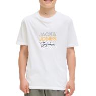 T-shirt Blanc Garçon Jack & Jones Canggu
