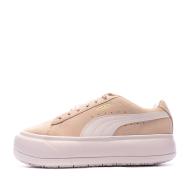 Baskets Rose Femme Puma Suede Mayu pas cher