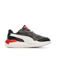 Baskets garçon Puma X-Ray Speed Gris/Blanc/Rouge – Performance et style vue 2