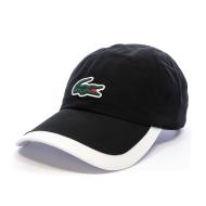 Casquette Blanche/Noire Mixte Lacoste RK5398 pas cher